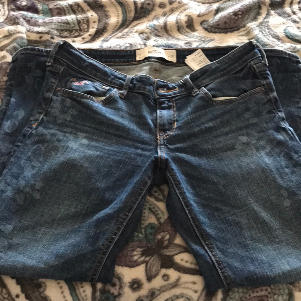Hollister cropped jeans size 7